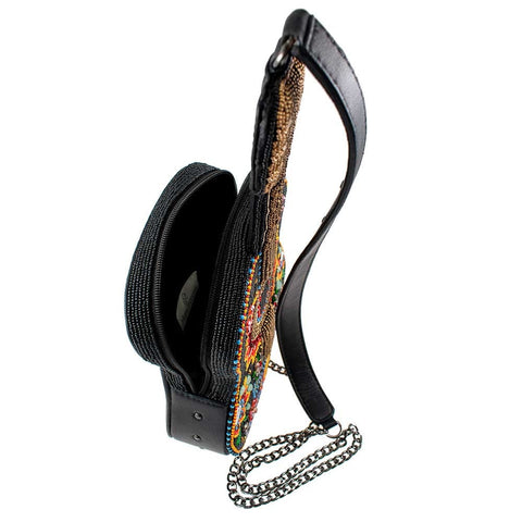 Mary Frances Guitar Festival Beaded 3D Crossbody Novelty Handbag Bag Multi New