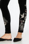 Johnny Was Valentina Velvet Cropped Kimono Jacket Top Black Embroidery New