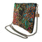 Mary Frances Wanderlust Black Leather Crossbody Handbag Bag New