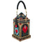 Mary Frances House of Hearts Beaded Clutch Red Heart Handbag Black Bag New