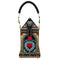 Mary Frances House of Hearts Beaded Clutch Red Heart Handbag Black Bag New