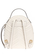 Gucci GG Marmont White Mystic Backpack Authentic Leather Italy Shoulder Bag NEW