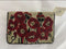Mary Frances Poppies Red Mini Pouch Purse Special Flower Handbag Beaded Bag New