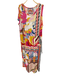 Johnny Was Rachel May Easy Fit Tank Dress Red Flowers Yellow Floral New