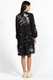 Johnny Was FRANKIE TIERED Field Dress Cotton Floral Embroidery Linen Black New