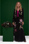 JOHNNY WAS MERIAH VELVET DUSTER COAT Long Sleeve Floral GOLDEN HOUR Top New