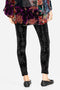 Johnny Was Althea Velvet Legging Leggings Pants Black Floral Embroidered J60821-9 New