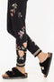 Johnny Was VIENNA FRENCH TERRY Jogger Cotton Black Floral Sweatpants Pant New