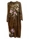 Johnny Was Meriah Relaxed Trapunto Tunic Long Sleeve Floral Golden Hour Top New