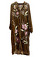 Johnny Was Meriah Relaxed Trapunto Tunic Long Sleeve Floral Golden Hour Top New