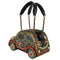 MARY FRANCES Joyride Top Handle Beaded Bag Handbag Car VW New