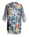 Johnny Was Sunrise Blue Flower Swim Resort PARIA SHIRT DRESS EXTRA EXTRA LARGE LARGE NEW XXL
