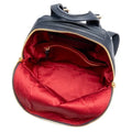 HAMMITT HUNTER MEDIUM Backpack Navy Blue Tides leather Gold Zipper Bag NEW