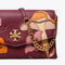 Tory Burch Kira Applique Chain Wallet Floral Crossbody multi Leather Handbag New