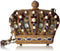 Mary Frances Queendom Crown Crossbody Gold Special Beaded Handbag Purse Bag NEW