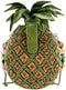 Mary Frances Pineapple Punch Yellow Green Fruit Spring Bead Bag Gold Handbag New