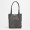 Hammitt Oliver Medium Dapple Calf Tote Purse Black White Leather Bag Handbag NEW