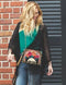 Mary Frances Frida Kahlo Artist Flower Bag Black Spring Purse Special Beaded Handbag New