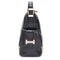 Michael Kors Marly Large Leather Shoulder Handbag Black Bag Hobo Gold Purse New