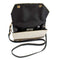 Mary Frances on the Sea Crossbody Handbag Embroidery Black Leather Bag New