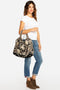 Johnny Was Othilia Black Velvet Cream White Lace Velvet Bag Handbag Purse New