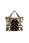 Johnny Was Othilia Black Velvet Cream White Lace Velvet Bag Handbag Purse New