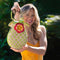 Mary Frances Pineapple Island Beaded Crossbody Novelty Handbag Bag Multi New