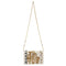 Mary Frances Play for Me Beaded Crossbody Clutch Music Instruments Handbag Ivory