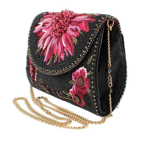 Mary Frances Pretty in Pink Pretty in Pink Crossbody Handbag New