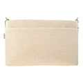 Mary Frances Roses Are Red Crossbody Clutch Handbag Embroidery Beige Bag New