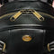 Gucci Puma Lux Energy Black Ball Zip Large Gold Round Basketball Handbag New