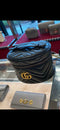 Gucci Marmont Black GG Backpack Italy Travel Backpack Small Bag Quilted NEW