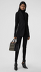 Burberry Wool Tartan Two Handle Title Green Handbag Leather Italy Bag New