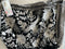 Johnny Was Othilia Black Velvet Cream White Lace Velvet Bag Handbag Purse New