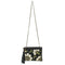 Mary Frances Beaded Sunshine Daisies Leather Crossbody Handbag Black Bag Zip New