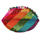 MARY FRANCES Rainbow Kisses Top Handle  LIPS RAINBOW Beige Color HANDBAG NEW