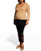 Johnny Was Keone Velvet Leggings Pant Floral Embroidery Legging Black Pants NEW