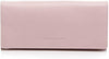 Longchamp Le Foulonne Checkbook Wallet Pink continental Leather Brown NEW