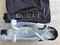 Gucci Soho Medium Double Chain Shoulder Bag Leather Handbag Italy Black Gold NEW