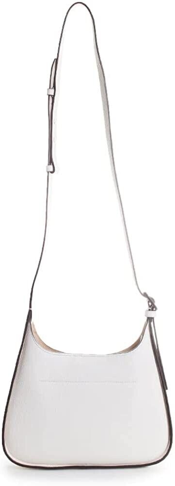Tory Burch Miller Small Hobo Leather Black Shoulder Bag Handbag New