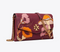 Tory Burch Kira Applique Chain Wallet Floral Crossbody multi Leather Handbag New