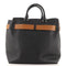 Burberry Baby Triple Stud Leather Belt Tote Bag Top Handle Black Handbag NEW