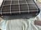 Burberry Wool Tartan Two Handle Title Green Handbag Leather Italy Bag New