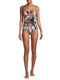 Johnny Was Sandra One-Piece Swimsuit Swimsuit Floral Monarch New