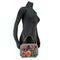 Mary Frances Tropical Zone Top Handle Bag Paradise Black Beaded Shoulder Bag NEW