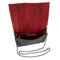 Mary Frances Straight to My Heart Black & Red Crossbody Handbag Bag New