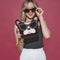 Mary Frances Throw Me a Bone Beaded French Bulldog Crossbody Handbag Multi New