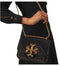 tory burch Small Eleanor Satin Shoulder Bag Black NEW