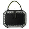 Mary Frances Tropical Zone Top Handle Bag Paradise Black Beaded Shoulder Bag NEW