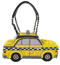 Mary Frances Women's Taxi Clutch Shoulder Handbag Yellow Bag Car Hadnbag NEW